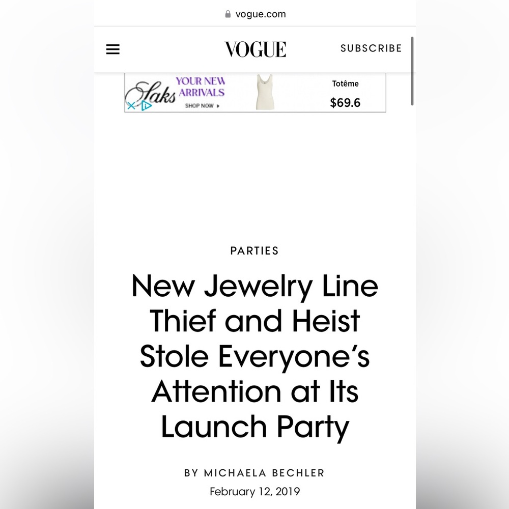Thief And Heist 18k gold bracelet - Picture 10 of 10